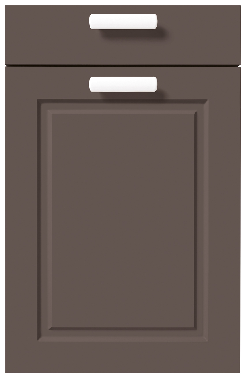 Façade TORINO MAT Brun Havane mat soyeux AFP